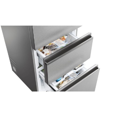 REFRIGERATORS FREESTANDING  HTR3620ENMG (200x60 / E / INOX / FNF / ΣΥΡΤΑΡΙΑ / Wi-Fi)